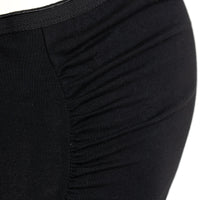 baby mom High Waist Pregnancy Brief - Black - Miu Mau Collectibles