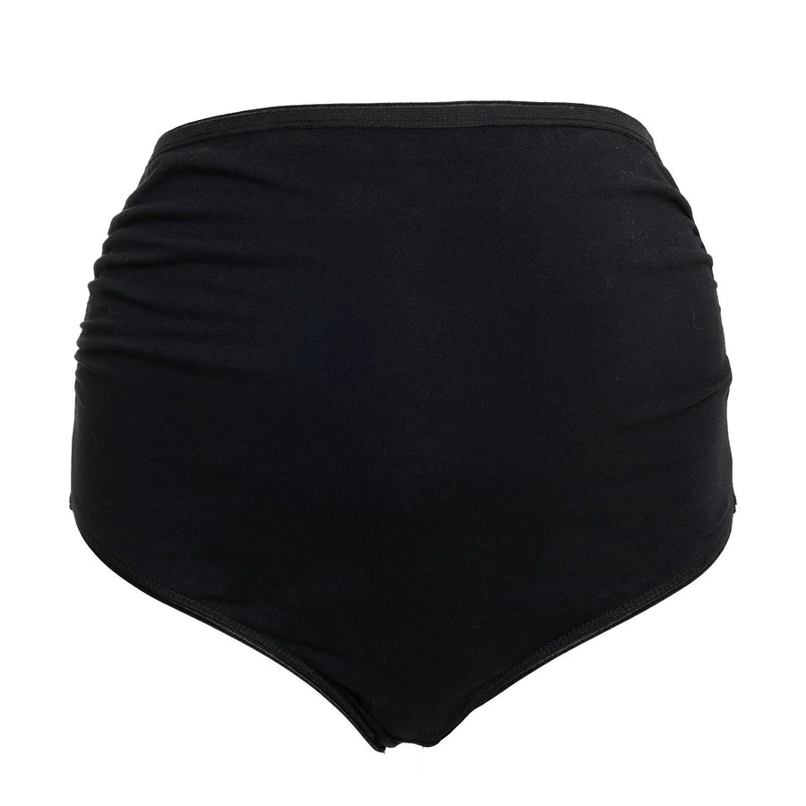 baby mom High Waist Pregnancy Brief - Black - Miu Mau Collectibles
