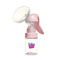 baby mom Single Manual Breast Pump - Pink - Miu Mau Collectibles