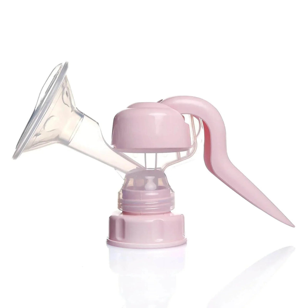 baby mom Single Manual Breast Pump - Pink - Miu Mau Collectibles