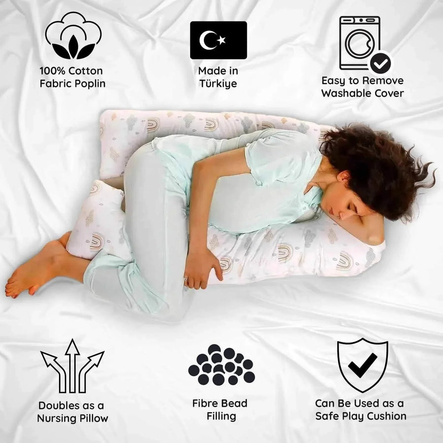 baby mom U Shape Body Pillow - Miu Mau Collectibles