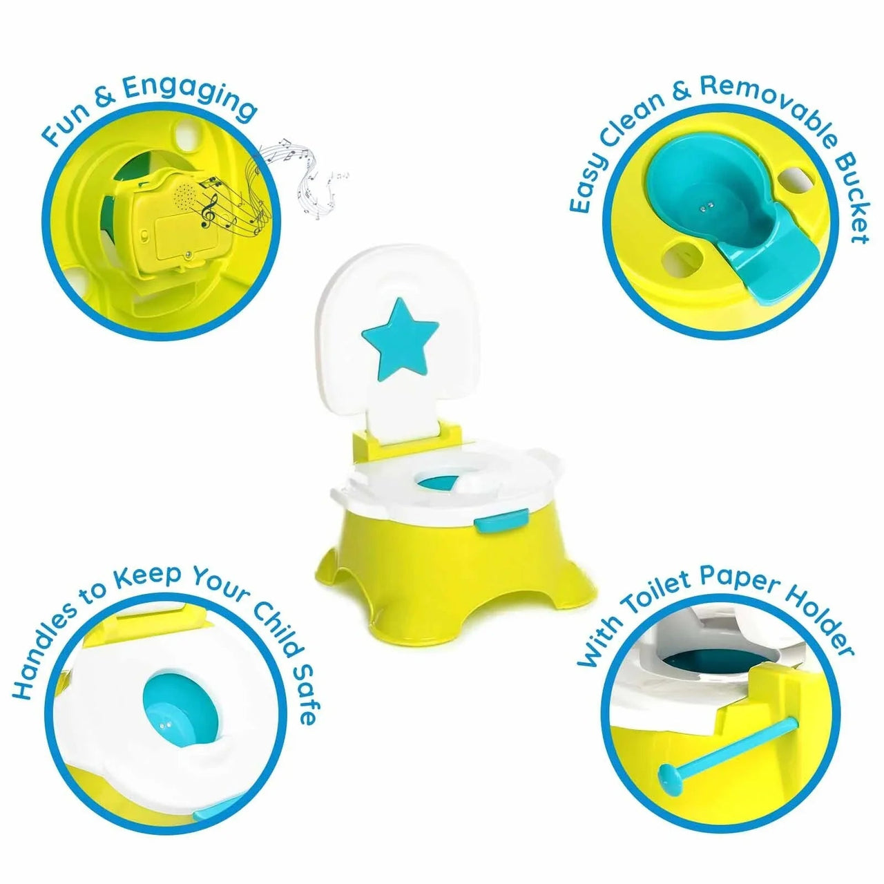 baby plus 3 - in - 1 Potty & Step Stool - Miu Mau Collectibles