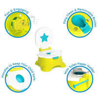baby plus 3 - in - 1 Potty & Step Stool - Miu Mau Collectibles