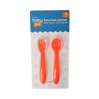 baby plus Baby Food Spoon & Fork Set - Miu Mau Collectibles