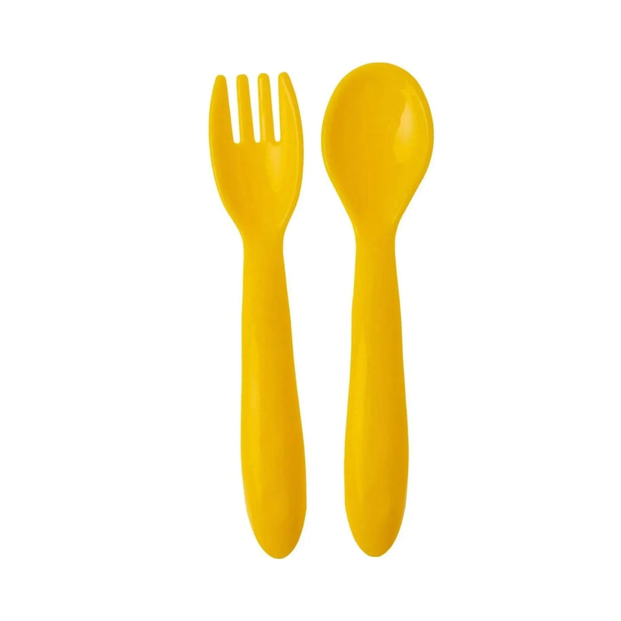 baby plus Baby Food Spoon & Fork Set - Miu Mau Collectibles