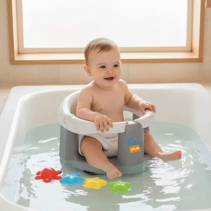 baby plus Bath Seat with Bath Toy - Miu Mau Collectibles