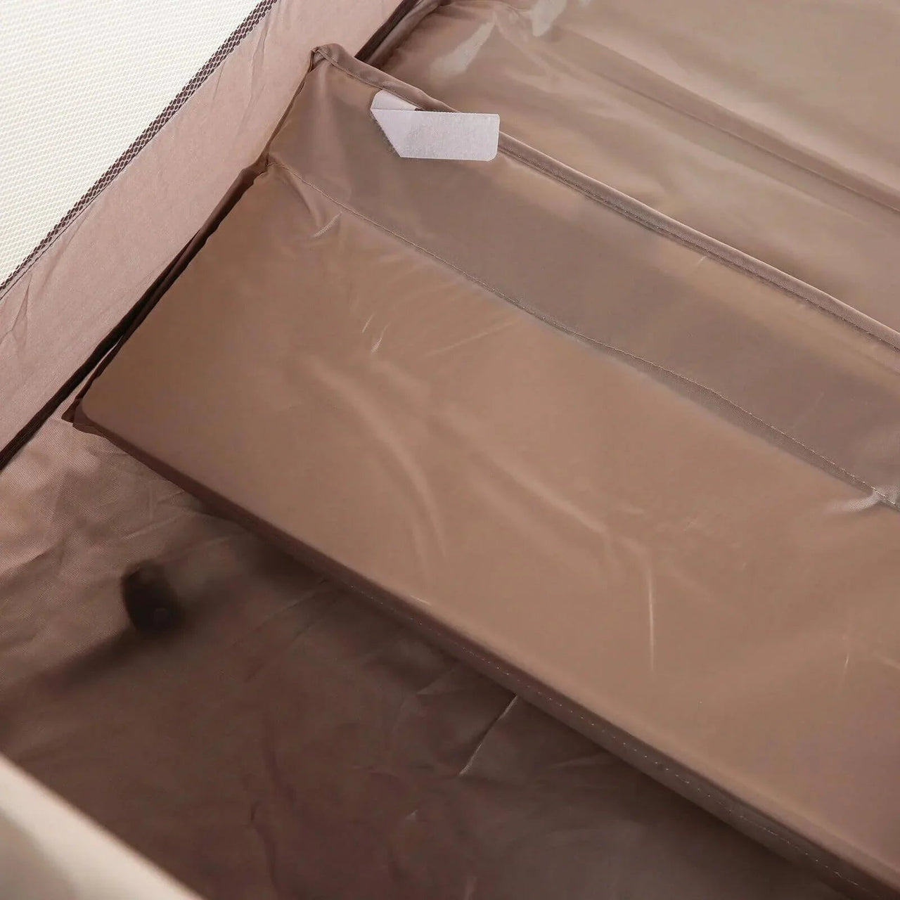 baby plus Eco Travel Cot - Khaki - Miu Mau Collectibles