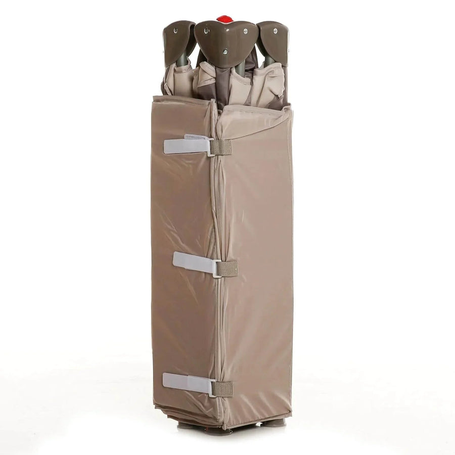 baby plus Eco Travel Cot - Khaki - Miu Mau Collectibles