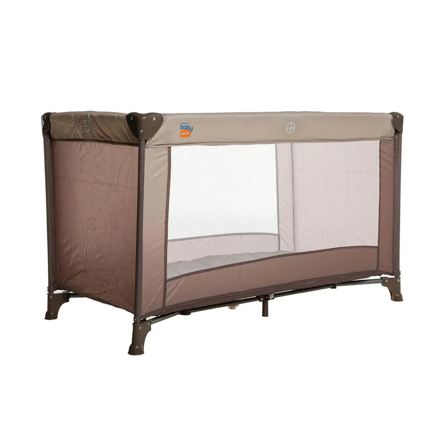 baby plus Eco Travel Cot - Khaki - Miu Mau Collectibles