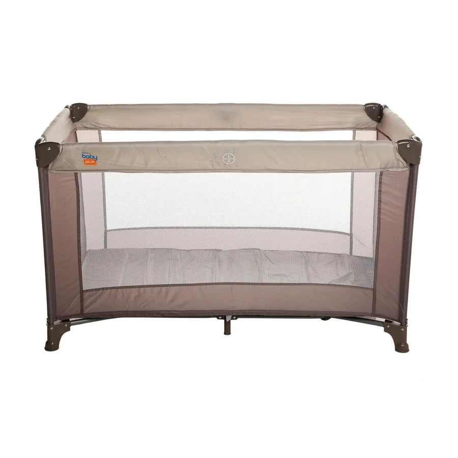 baby plus Eco Travel Cot - Khaki - Miu Mau Collectibles