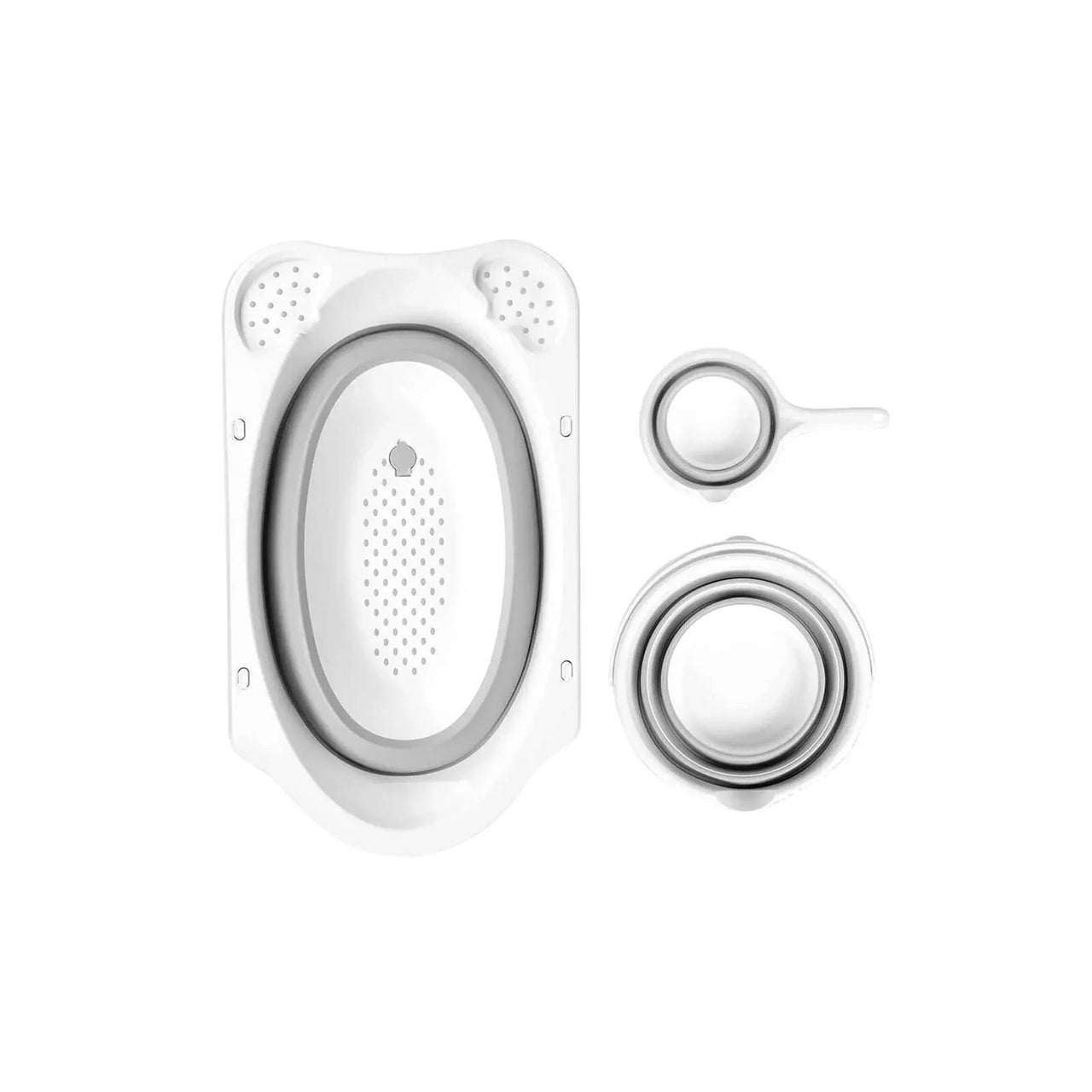 baby plus Foldable Bathtub Set 3 Pcs - Miu Mau Collectibles