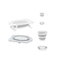 baby plus Foldable Bathtub Set 3 Pcs - Miu Mau Collectibles