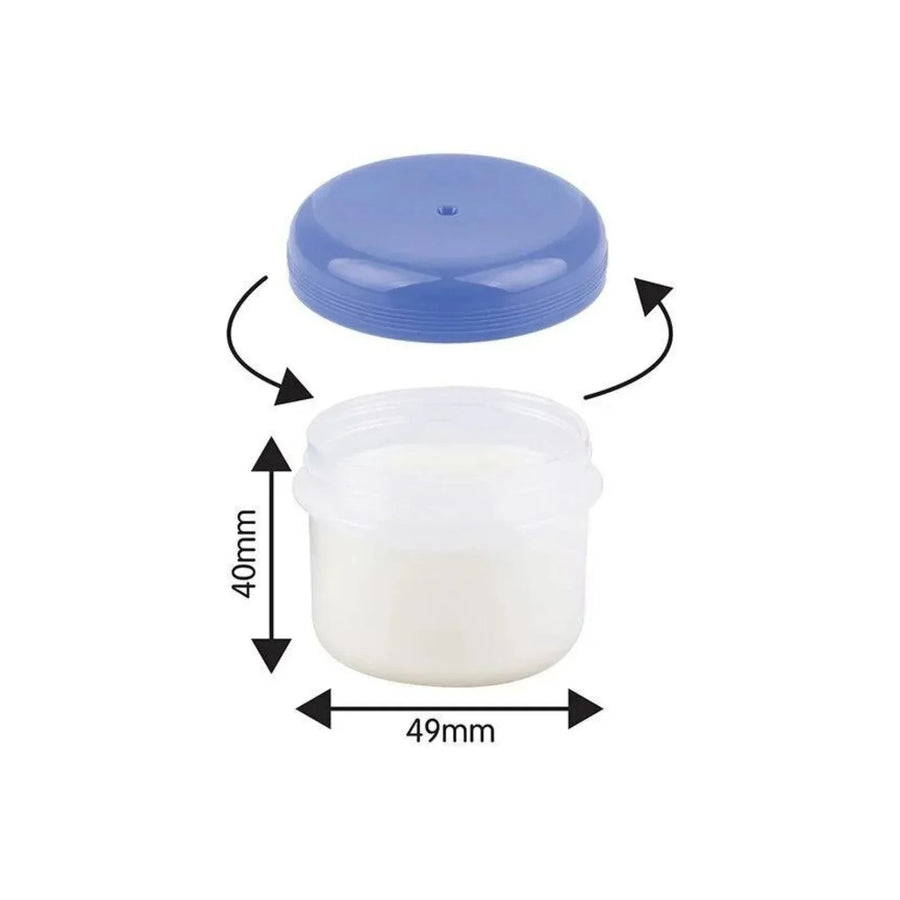 baby plus Milk and Food Storage Container 4 pcs 180ml - Miu Mau Collectibles