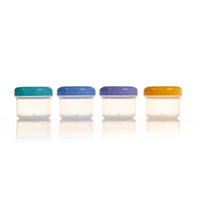 baby plus Milk and Food Storage Container 4 pcs 180ml - Miu Mau Collectibles