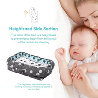 baby plus Mother Side Baby Reflux Bed - Dandelion - Miu Mau Collectibles