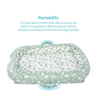 baby plus Mother Side Baby Reflux Bed - Green - Miu Mau Collectibles