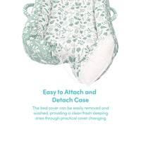 baby plus Mother Side Baby Reflux Bed - Green - Miu Mau Collectibles