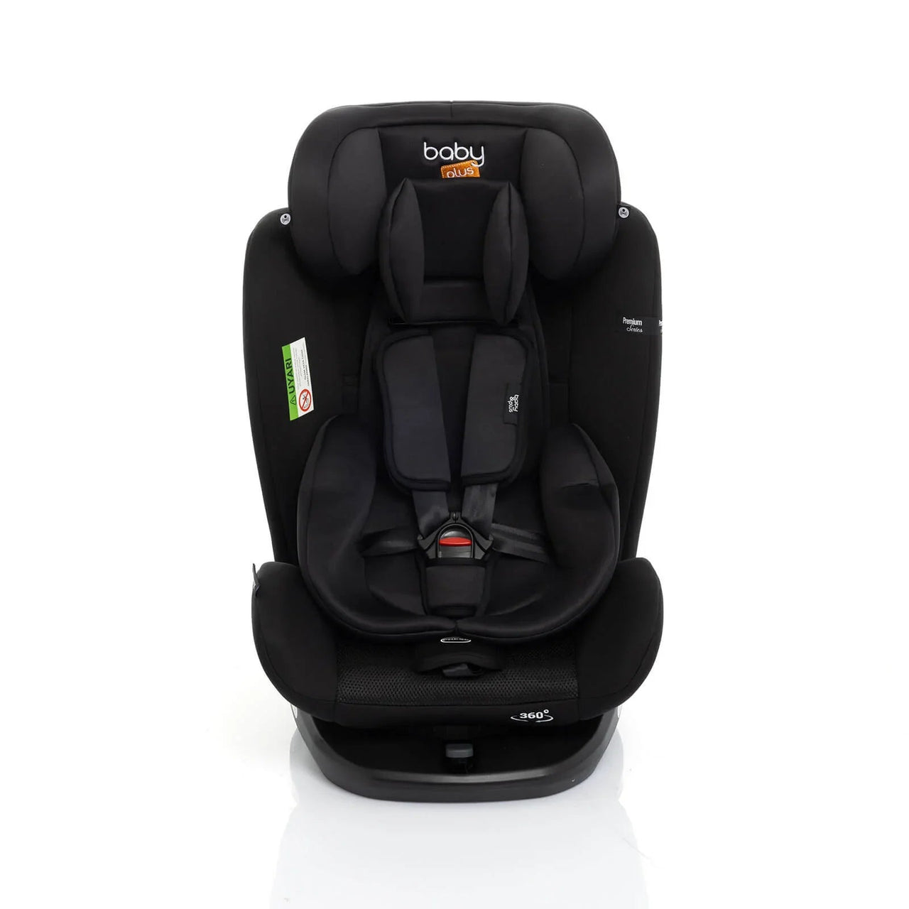 baby plus Orbitfix Group 0+/1/2/3 (Birth to 12 Years) Car Seat - Black - Miu Mau Collectibles