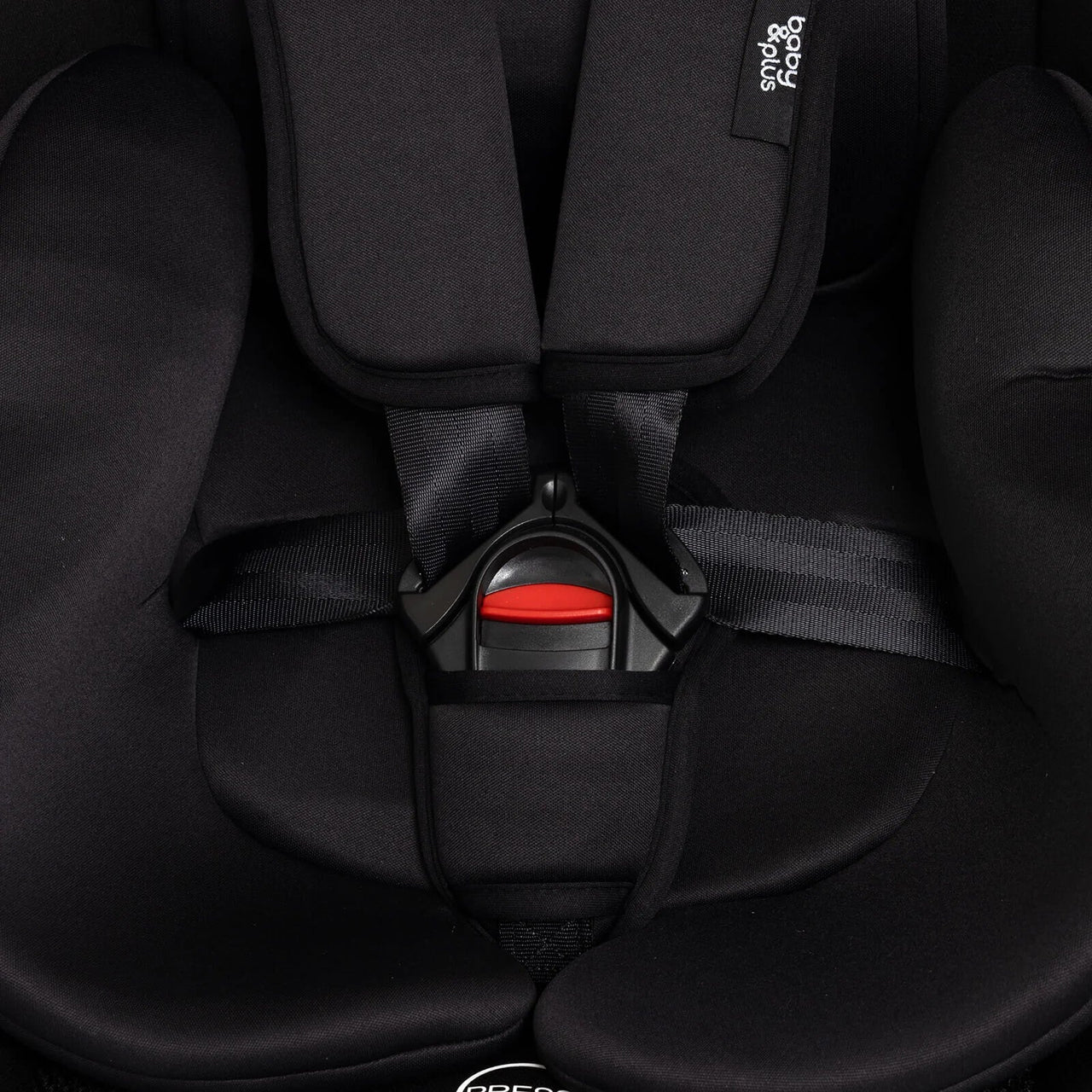 baby plus Orbitfix Group 0+/1/2/3 (Birth to 12 Years) Car Seat - Black - Miu Mau Collectibles