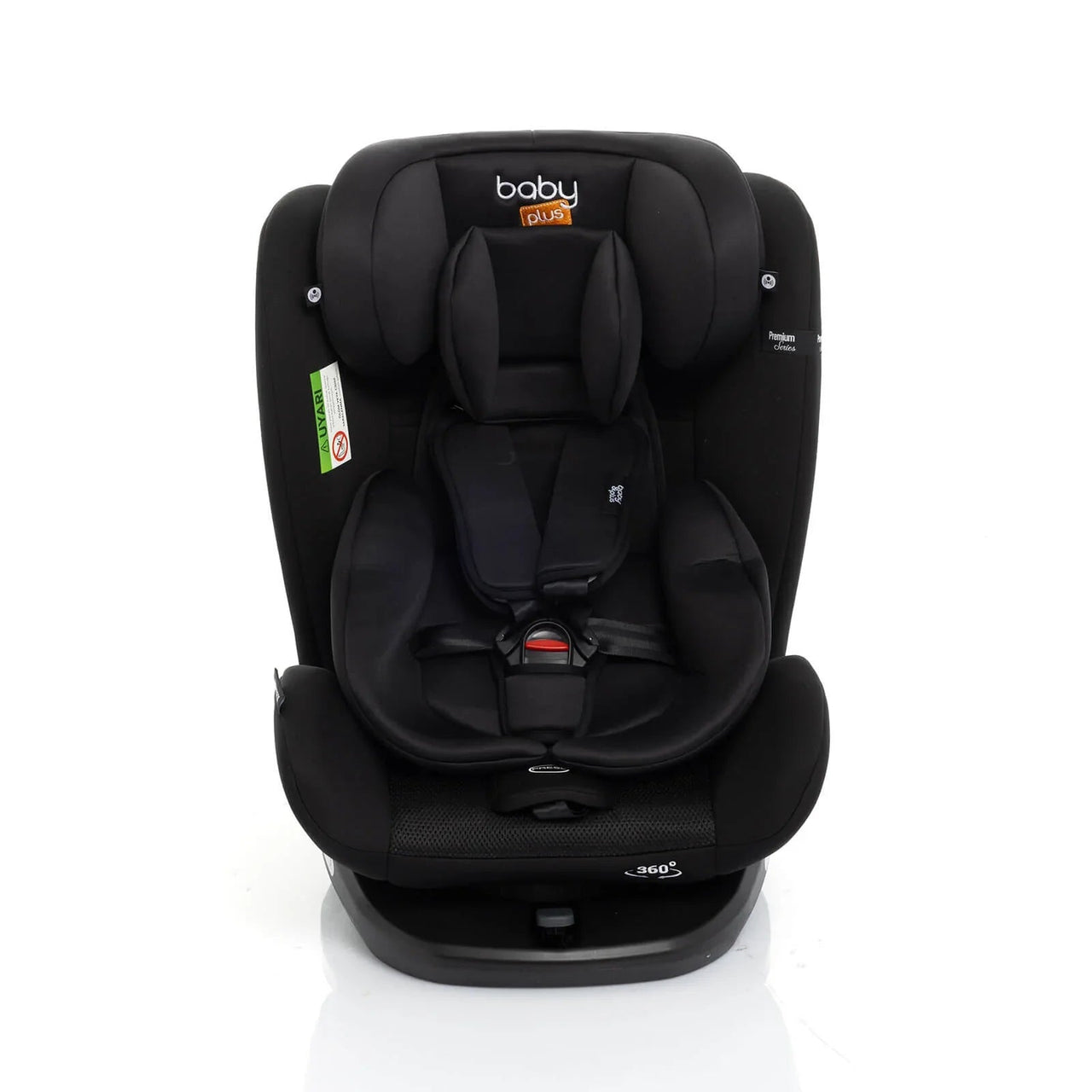 baby plus Orbitfix Group 0+/1/2/3 (Birth to 12 Years) Car Seat - Black - Miu Mau Collectibles