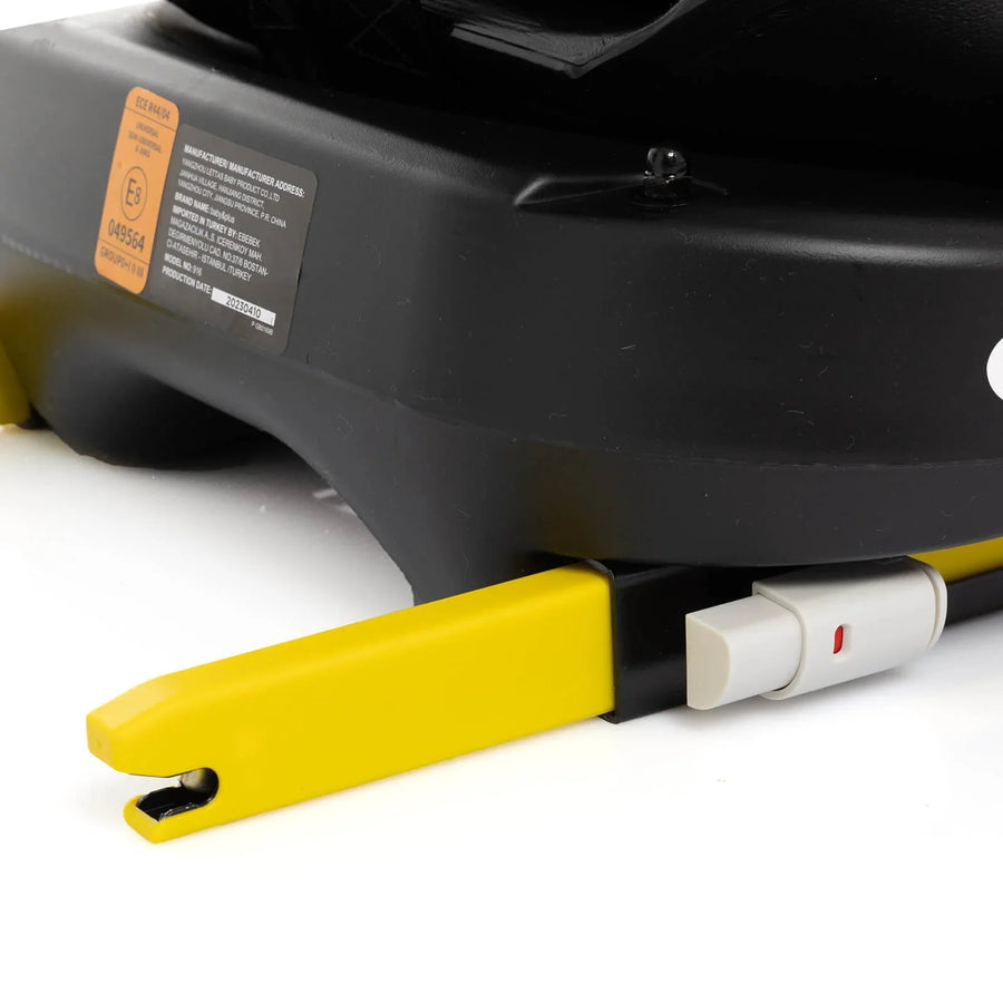 baby plus Orbitfix Group 0+/1/2/3 (Birth to 12 Years) Car Seat - Black - Miu Mau Collectibles