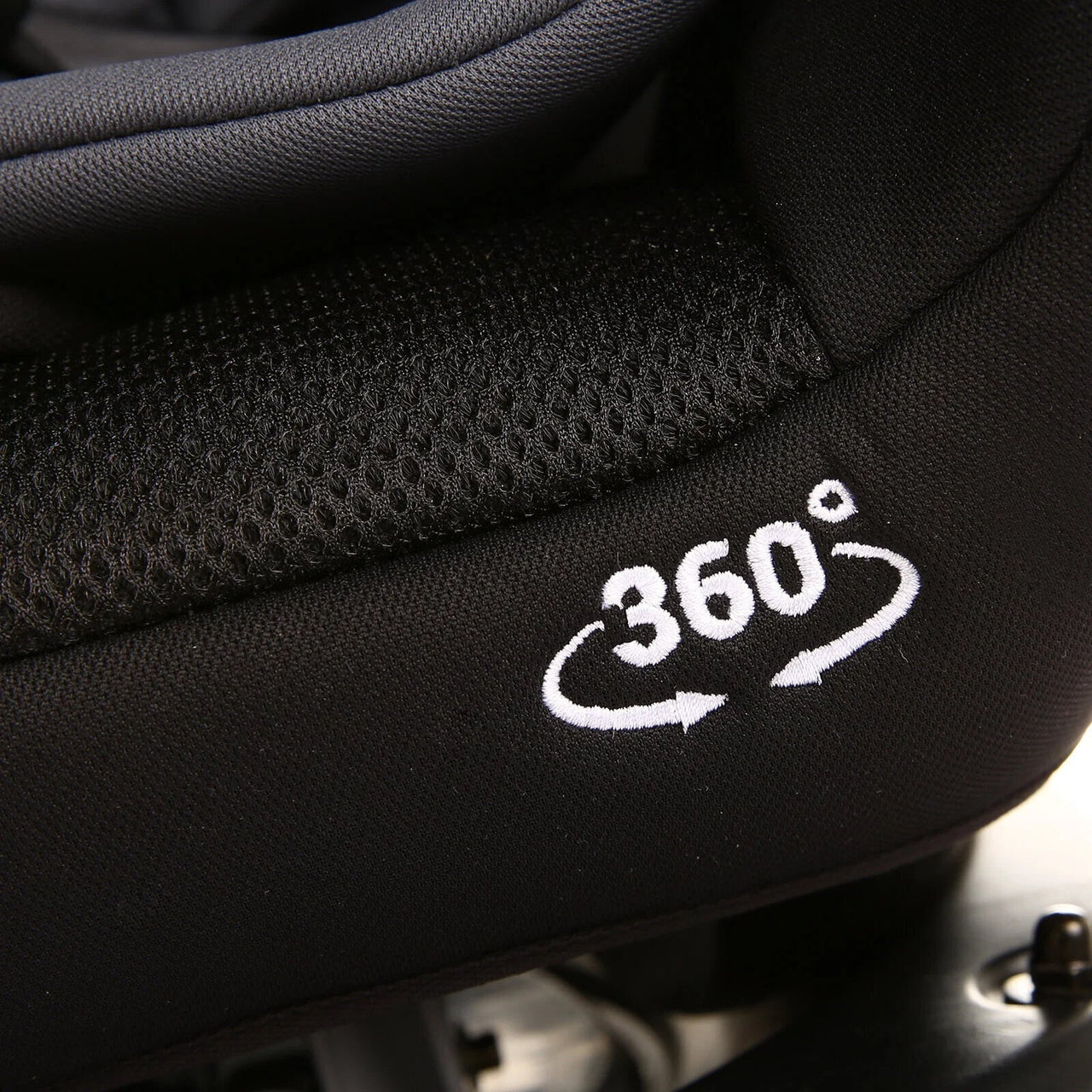 baby plus Orbitfix Group 0+/1/2/3 (Birth to 12 Years) Car Seat - Black Grey - Miu Mau Collectibles