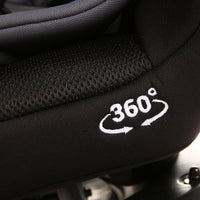 baby plus Orbitfix Group 0+/1/2/3 (Birth to 12 Years) Car Seat - Black Grey - Miu Mau Collectibles