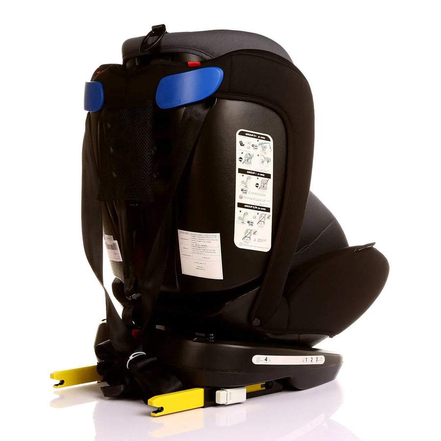 baby plus Orbitfix Group 0+/1/2/3 (Birth to 12 Years) Car Seat - Black Grey - Miu Mau Collectibles