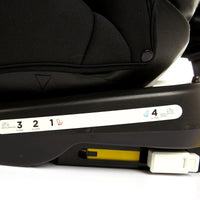 baby plus Orbitfix Group 0+/1/2/3 (Birth to 12 Years) Car Seat - Black Red - Miu Mau Collectibles