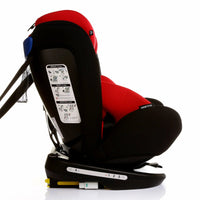 baby plus Orbitfix Group 0+/1/2/3 (Birth to 12 Years) Car Seat - Black Red - Miu Mau Collectibles