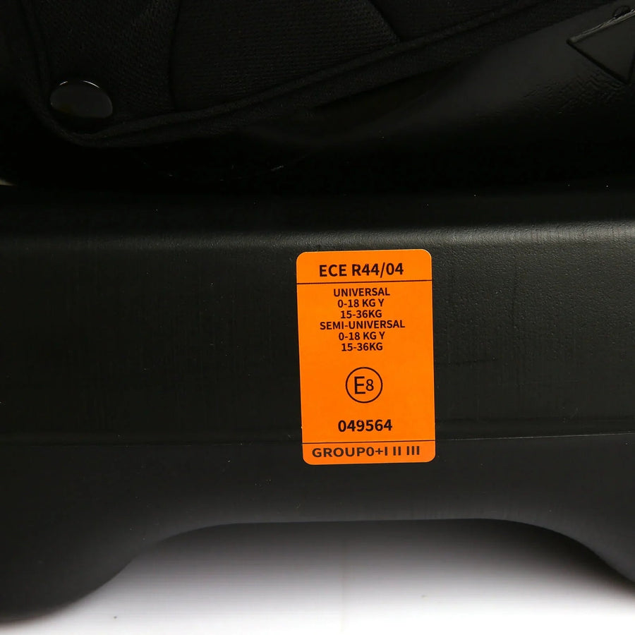 baby plus Orbitfix Group 0+/1/2/3 (Birth to 12 Years) Car Seat - Black Red - Miu Mau Collectibles