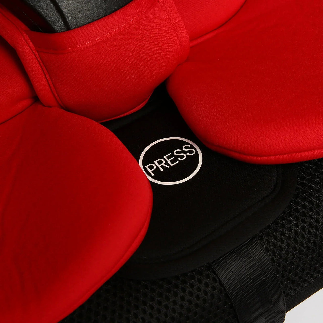 baby plus Orbitfix Group 0+/1/2/3 (Birth to 12 Years) Car Seat - Black Red - Miu Mau Collectibles