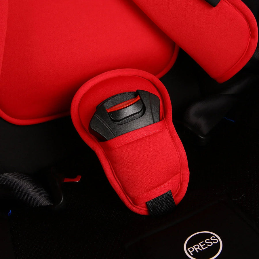baby plus Orbitfix Group 0+/1/2/3 (Birth to 12 Years) Car Seat - Black Red - Miu Mau Collectibles