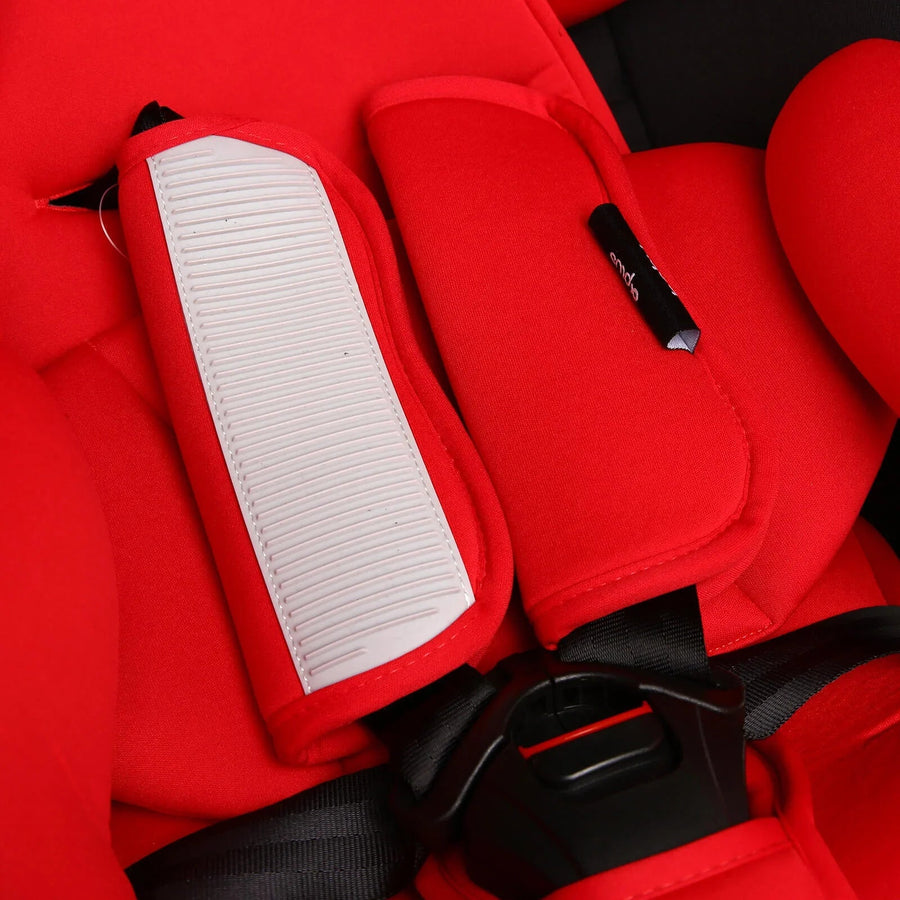 baby plus Orbitfix Group 0+/1/2/3 (Birth to 12 Years) Car Seat - Black Red - Miu Mau Collectibles