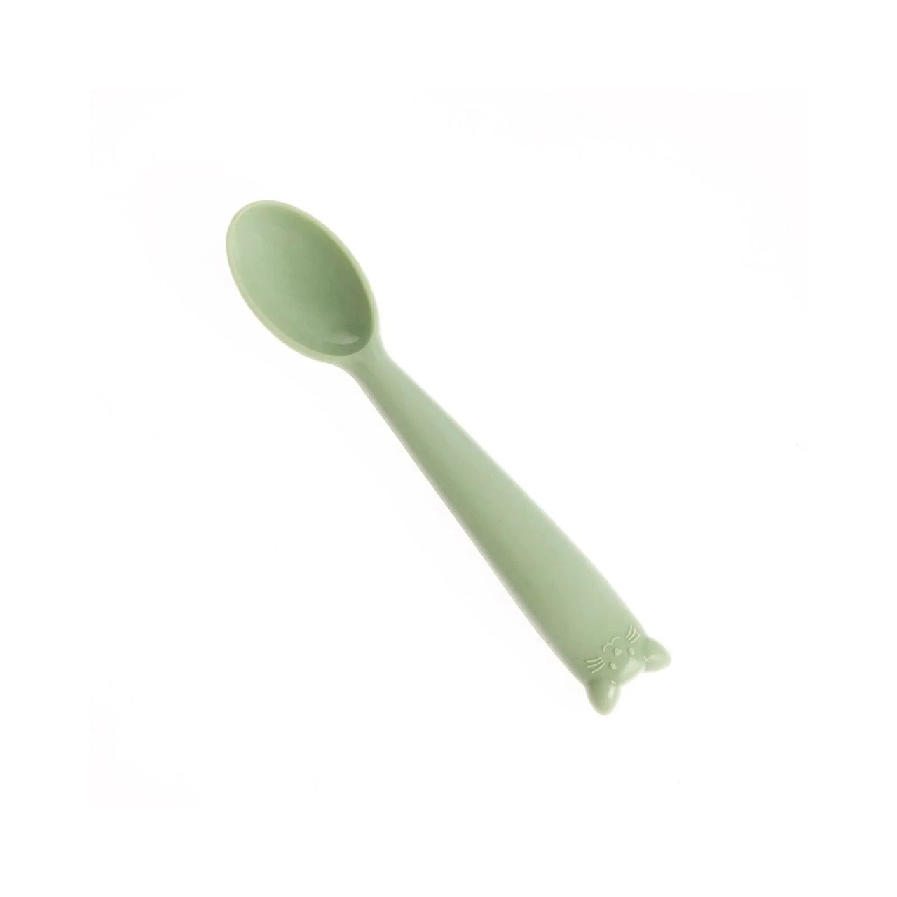 baby plus Silicone Spoon - Green - Miu Mau Collectibles