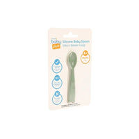 baby plus Silicone Spoon - Green - Miu Mau Collectibles