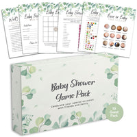 Baby Shower Games Bundle | 6 Game Bundle - Miu Mau Baby & Kids Store