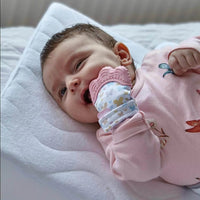 baby toys Baby Teething Mittens Purple - Miu Mau Collectibles
