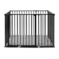 BabyDan Olaf Rectangle Playpen Black - Miu Mau Collectibles