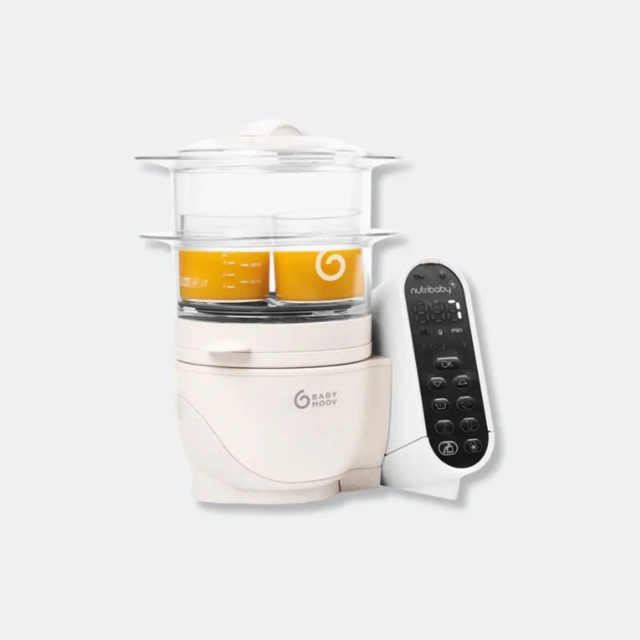 Babymoov Nutribaby (+) 6 - in - 1 Baby Food Maker - Mineral - Miu Mau Baby & Kids Store