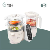 Babymoov Nutribaby (+) 6 - in - 1 Baby Food Maker - Mineral - Miu Mau Baby & Kids Store