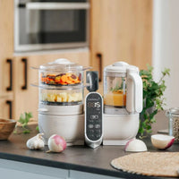 Babymoov Nutribaby (+) 6 - in - 1 Baby Food Maker - Mineral - Miu Mau Baby & Kids Store