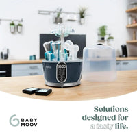Babymoov Turbo Pure 3 - in - 1 Steriliser & Dryer & Purified Bottle Storage - Miu Mau Baby & Kids Store