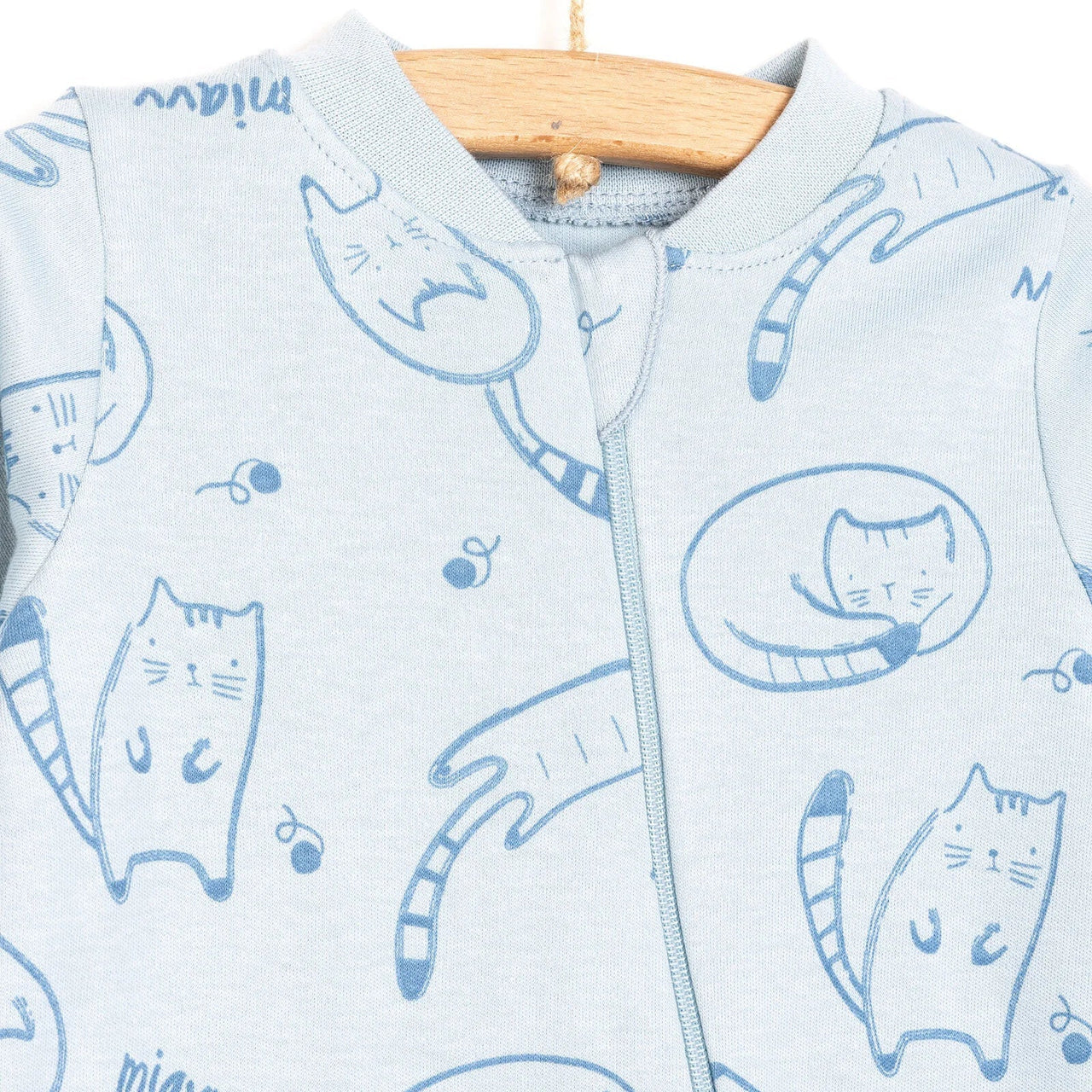 Bebetto Baby Boy Footless Jumpsuit - Indigo - Miu Mau Baby & Kids Store