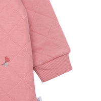 Bebetto Newborn Footless Jumpsuit - Light Rose - Miu Mau Collectibles