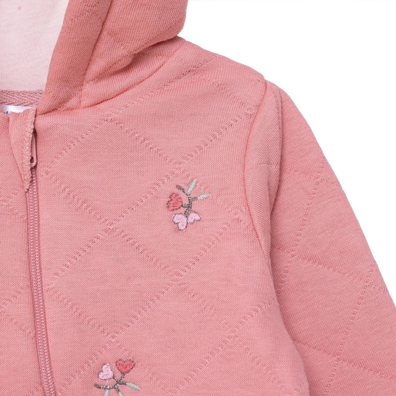 Bebetto Newborn Footless Jumpsuit - Light Rose - Miu Mau Collectibles