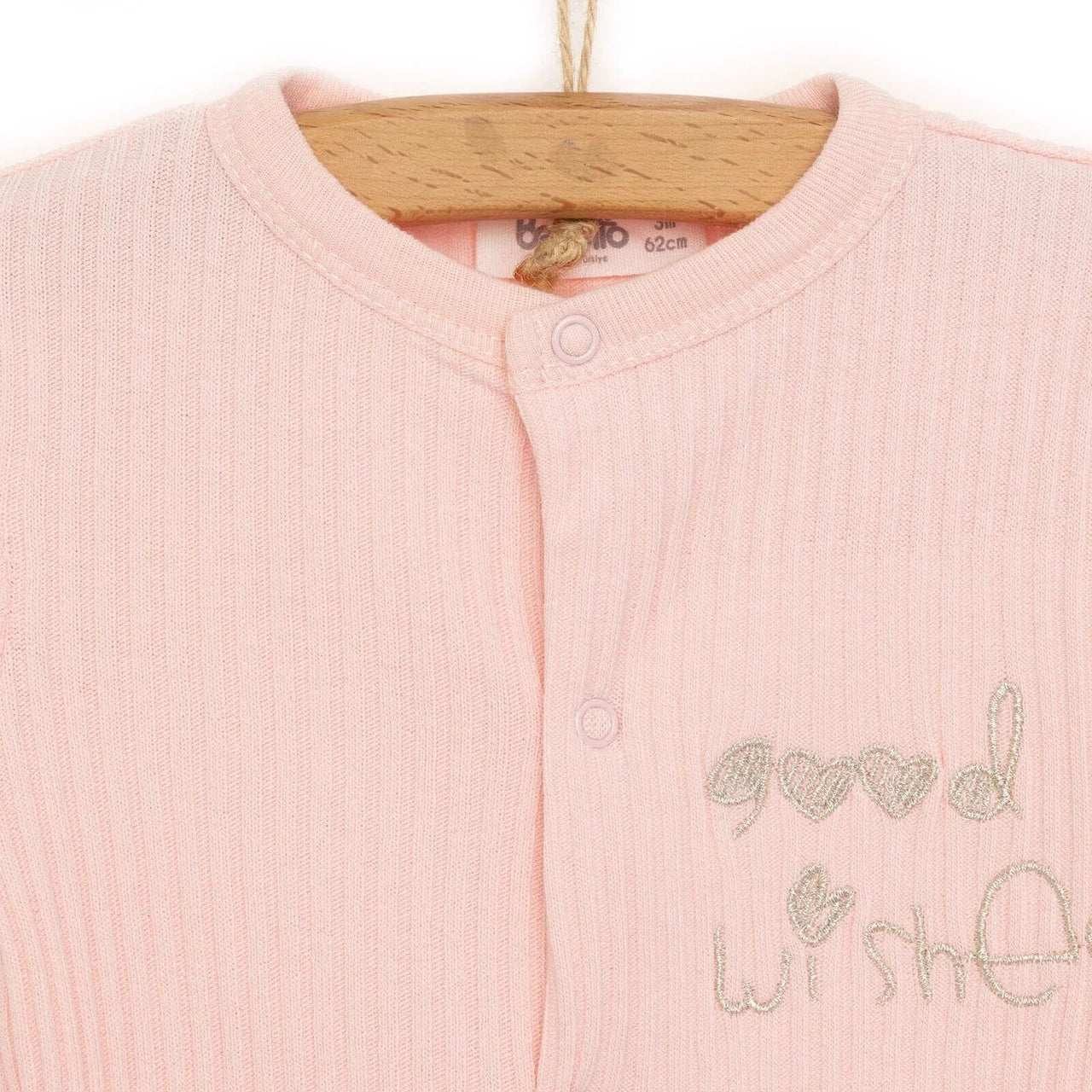 Bebetto Newborn Good Wishes Jumpsuit - Pink - Miu Mau Baby & Kids Store