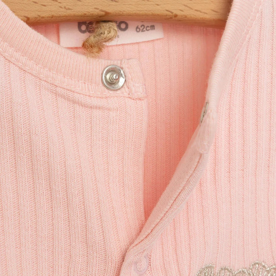 Bebetto Newborn Good Wishes Jumpsuit - Pink - Miu Mau Baby & Kids Store