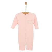 Bebetto Newborn Good Wishes Jumpsuit - Pink - Miu Mau Baby & Kids Store