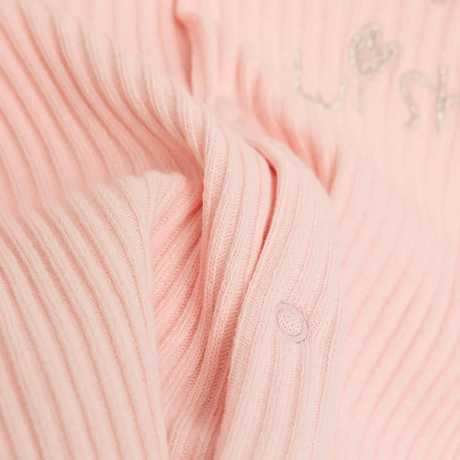 Bebetto Newborn Good Wishes Jumpsuit - Pink - Miu Mau Baby & Kids Store